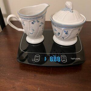 Noritake Strawberry Delight Creamer and Sugar